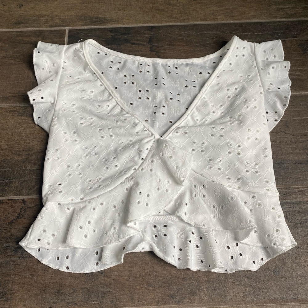 TWO Shein crop tops